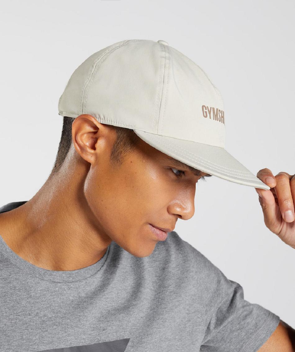 Sombreros Gymshark Planos Peak Cap Accessories Gris | CO 4206GSO